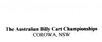 THE AUSTRALIAN BILLY CART CHAMPIONSHIPS COROWA, NSW