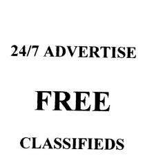 24/7 ADVERTISE FREE CLASSIFIEDS
