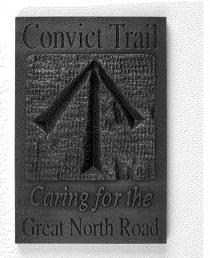 CONVICT TRAIL CARING FOR THE GREAT NORTH ROAD