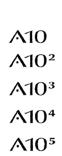 A10;A102;A103;A104;A105