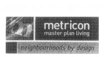M METRICON MASTER PLAN LIVING NEIGHBOURHOODS BY DESIGN