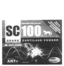 SC-100 SHARK CARTILAGE POWDER WWW.SC100.COM.AU; A.N.T ALTERNATIVE;NATURAL THERAPY