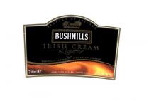 BUSHMILLS IRISH CREAM LIQUEUR PRODUCT OF IRELAND BUSHMILLS AUTHENTIC;IRISH CREAM LIQUEUR MADE FROM NATURAL INGREDIENTS