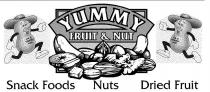 YUMMY FRUIT & NUT SNACK FOODS NUTS DRIED FRUIT I'M A YUMMY NUT