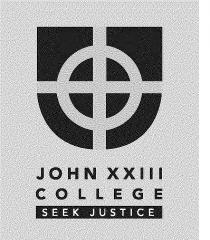 JOHN XXIII COLLEGE SEEK JUSTICE