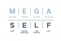 MEGA SELF MEDITATION EXERCISE GRATITUDE ASK FOR HELP SLEEP EMOTION REGULATION LOVE LAUGHTER FOOD