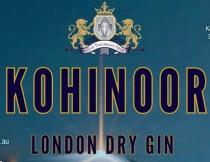 KOHINOOR LONDON DRY GIN ROYAL TRAVANCORE SPIRITS