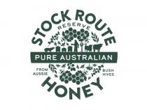 STOCK ROUTE RESERVE PURE AUSTRALIAN HONEY FROM AUSSIE BUSH HIVES