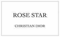 ROSE STAR CHRISTIAN DIOR
