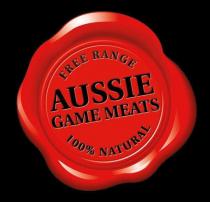 FREE RANGE AUSSIE GAME MEATS 100% NATURAL