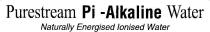 PURESTREAM PI - ALKALINE WATER NATURALLY ENERGISED IONISED WATER