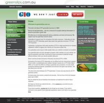 GREENSLIPS.COM.AU GIO WE DON'T JUST LISTEN INFO COMPARE COST;COMPARISON CURRENT INSURERS ABOUT GREENSLIPS CLAIMS FAQS RTA REGO;& ESAFETY CHECKS COMPREHENSIVE INSURANCE INTERESTING STATISTICS;THIS SITE IS ALL ABOUT CTP GREENSLIP INSURANCE IN NSW WE DO NOT SELL;GREENSLIPS...WE ARE A RESOURCE FOR PEOPLE SEEKING INFORMATION OR;ABOUT TO PURCHASE A GREEN SLIP. BLOG