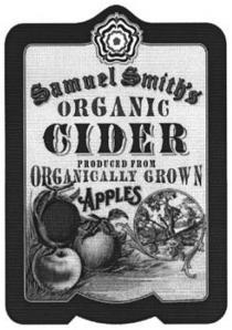 SAMUEL SMITHS ORGANIC CIDER PRODUCED FROM ORGANICALLY GROWN APPLES