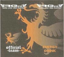 RG512 MAKE YOUR OWN DESTINY OFFICIAL TEAM ENERGY DRINK