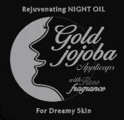 REJUVENATING NIGHT OIL GOLD JOJOBA APPLICAPS WITH ROSE FRAGRANCE FOR;DREAMY SKIN