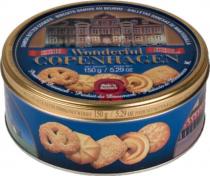 WONDERFUL COPENHAGEN DANISH BUTTER COOKIES BISCUITS DANOIS AU BEURRE;GALLETAS CANESAS DE MANTEQUILLA