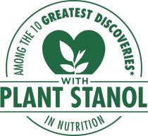 AMONG THE 10 GREATEST DISCOVERIES IN NUTRITION WITH PLANT STANOL