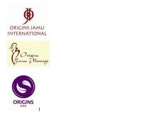 OJI ORIGINS JAMU INTERNATIONAL;ORIGINS JAMU MASSAGE;OS ORIGINS SPA