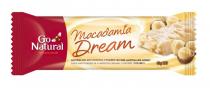 GO NATURAL TASTES GOOD, NATURALLY. MACADAMIA DREAM AUSTRALIAN;MACADAMIAS COVERED IN PURE AUSTRALIAN HONEY THEN SMOTHERED IN A SMOOTH;CREAMY COATING. DREAMY!