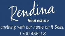 RENDINA REAL ESTATE ANYTHING WITH OUR NAME ON IT SELLS 1300 4SELLS