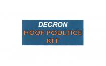 DECRON HOOF POULTICE KIT