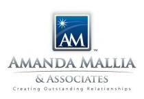 AM AMANDA MALLIA & ASSOCIATES CREATING OUTSTANDING RELATIONSHIPS