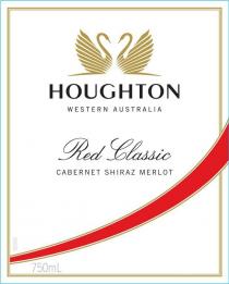 HOUGHTON WESTERN AUSTRALIA RED CLASSIC CABERNET SHIRAZ MERLOT