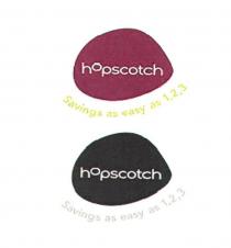 HOPSCOTCH SAVINGS AS EASY AS 1,2,3