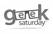 GEEK SATURDAY
