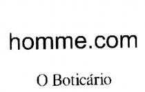 HOMME.COM O BOTICARIO