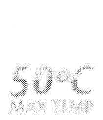 50C MAX TEMP