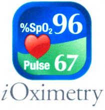IOXIMETRY %SPO2 96 PULSE 64
