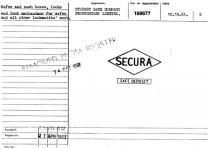 SECURA;SAFE DEPOSIT