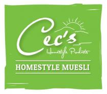 CEC'S HOMESTYLE PRODUCTS HOMESTYLE MUESLI