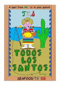 A SPOT FROM MEXICO IN YOUR PALATE. TLS TODOS LOS SANTOS BAY SEAFOOD;TACOS