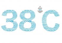 38 C