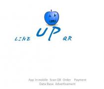LINE UP QR APP IN MOBILE SCAN QR ORDER PAYMENT DATA BASE ADVERTISEMENT