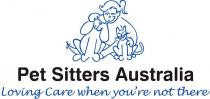 PET SITTERS AUSTRALIA LOVING CARE WHEN YOU'RE NOT THERE