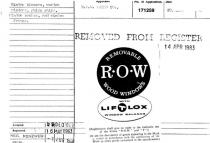 LIFT LOX;R.O.W REMOVABLE WOOD WINDOWS