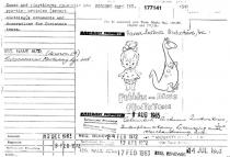FLINTSTONE;PEBBLES AND DINO