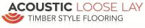 ACOUSTIC LOOSE LAY TIMBER STYLE FLOORING