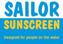 SAILOR SUNSCREEN DESIGNED FOR PEOPLE ON THE WATER
