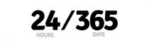 24 HOURS / 365 DAYS