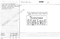 THE FLINTSTONES;BARNEY;BETTY;DINO;BAMM-BAMM;FRED;PEBBLES;WILMA;HOPPY KANGAROO