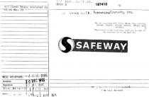 S;SAFEWAY