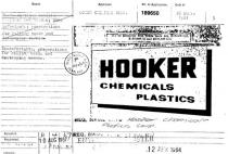 HOOKER CHEMICALS PLASTICS