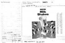 MILK SHAKES;A;SWEETACRES