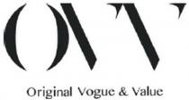 OVV ORIGINAL VOGUE & VALUE