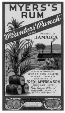 MYERS'S RUM PLANTER PUNCH BRAND