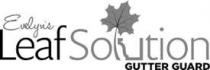 EVELYN'S LEAF SOLUTION GUTTER GUARD